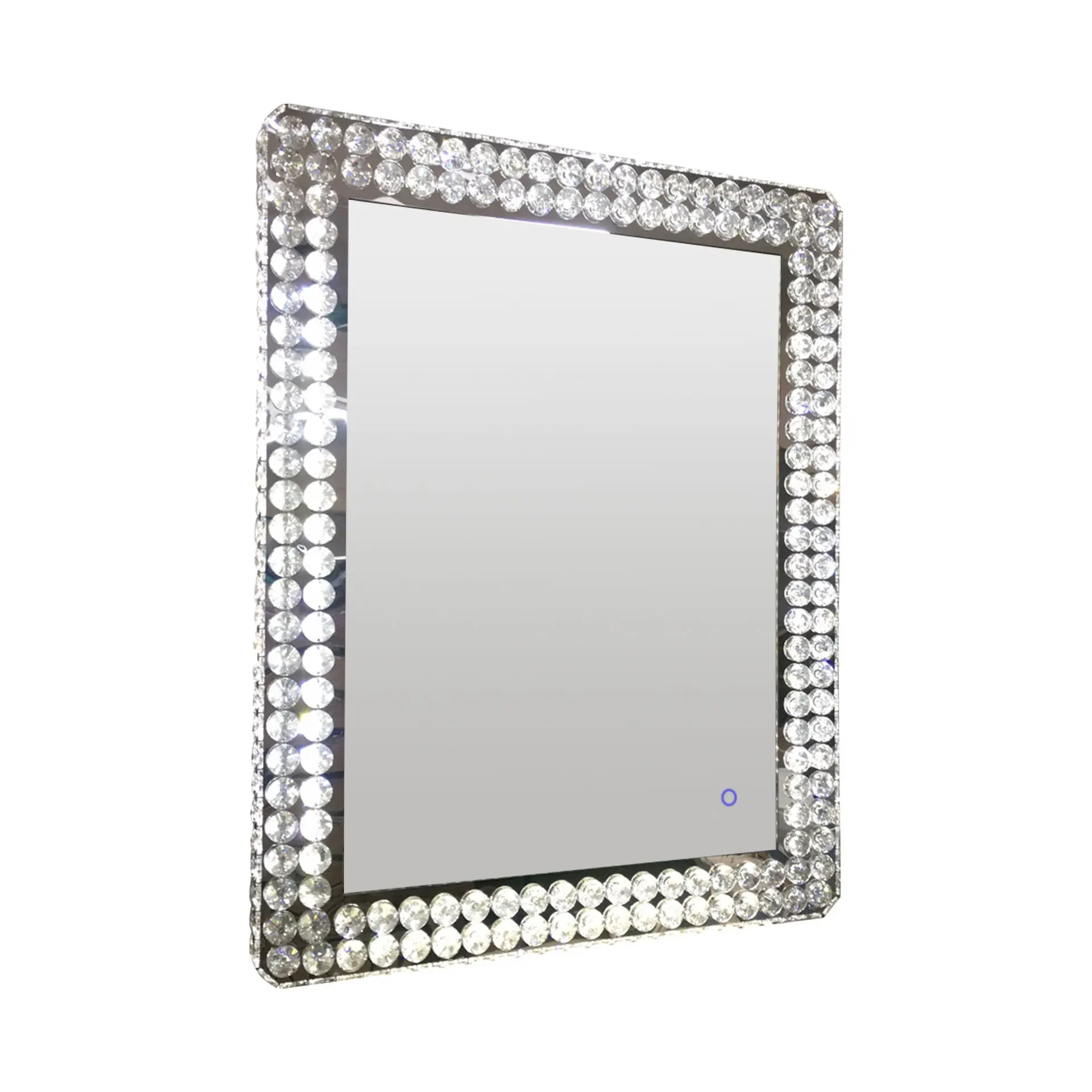 DSA crystal makeup mirror large smart makeup mirror three-color dimming makeup table mirror