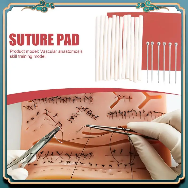 ABJG-Complete Suture Practice Kit, Microscopy Vascular Anastomosis Suture Practice Model Training , Does Not Easily Break