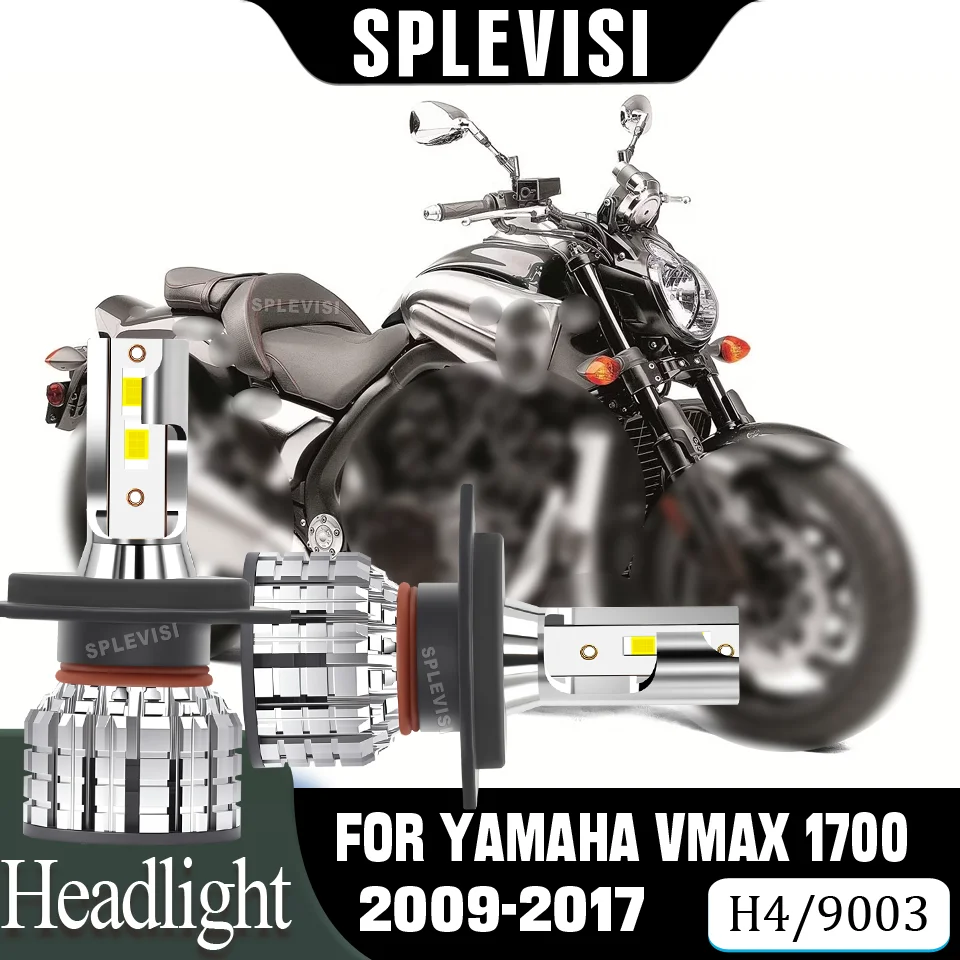 

Clear Night Vision Waterproof IP67 LED motorcycle Headlight For Yamaha Vmax 1700 2009 2010 2011 2012 2013 2014 2015 2016 2017
