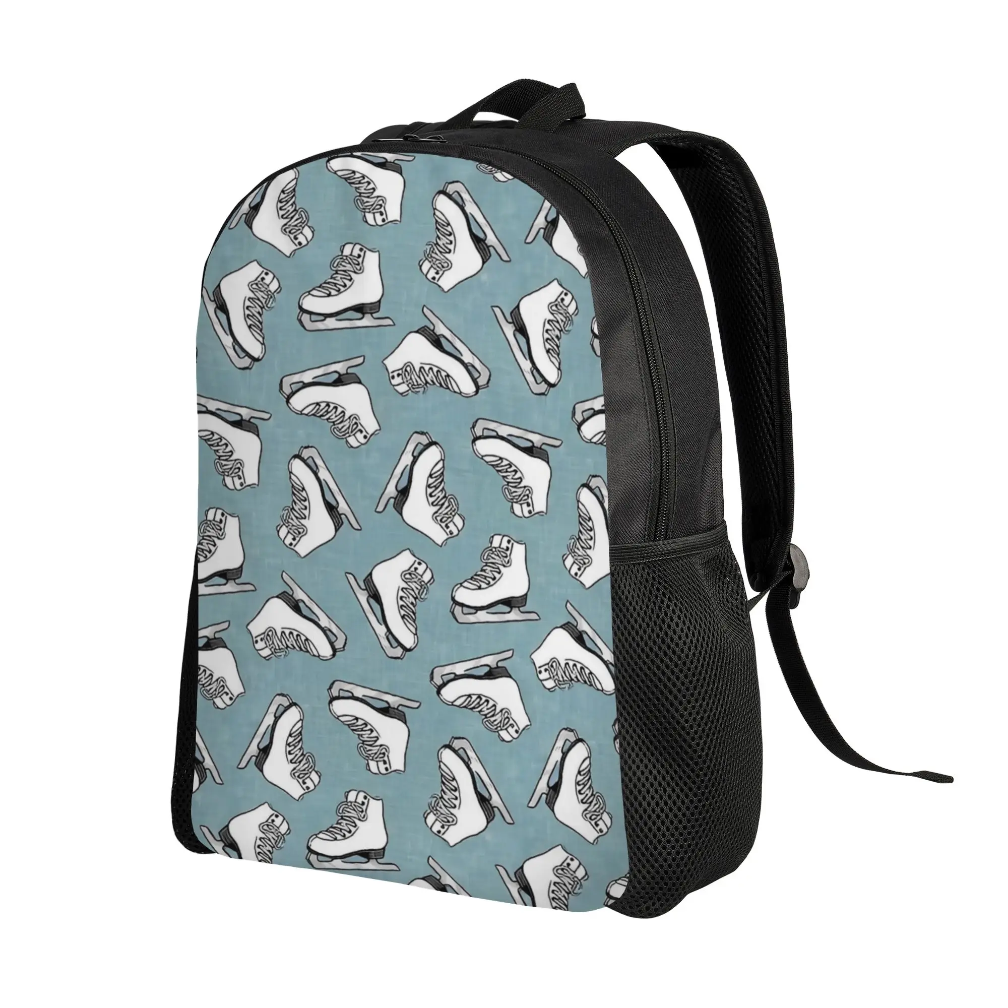 Back to school season Ice Skates   figure skating   winter sports  Bookbag  Unisex Daily Backpack