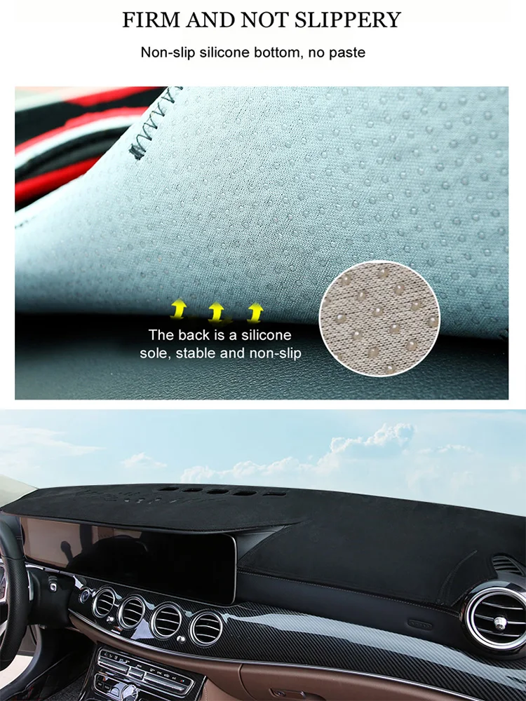 For 2001-2004 Toyota Corolla Spacio Verso E120 E121 E122 Car-Styling Dashmat Dashboard Cover Instrument Panel Insulation Pad