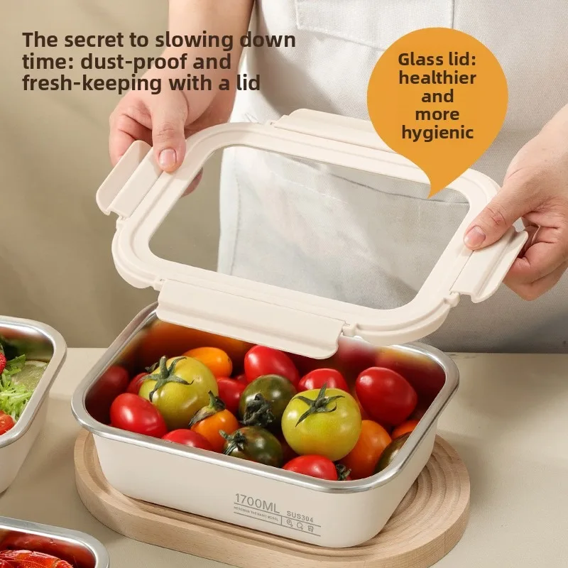 Stainless Steel Fresh-Keeping Lunch Box 3