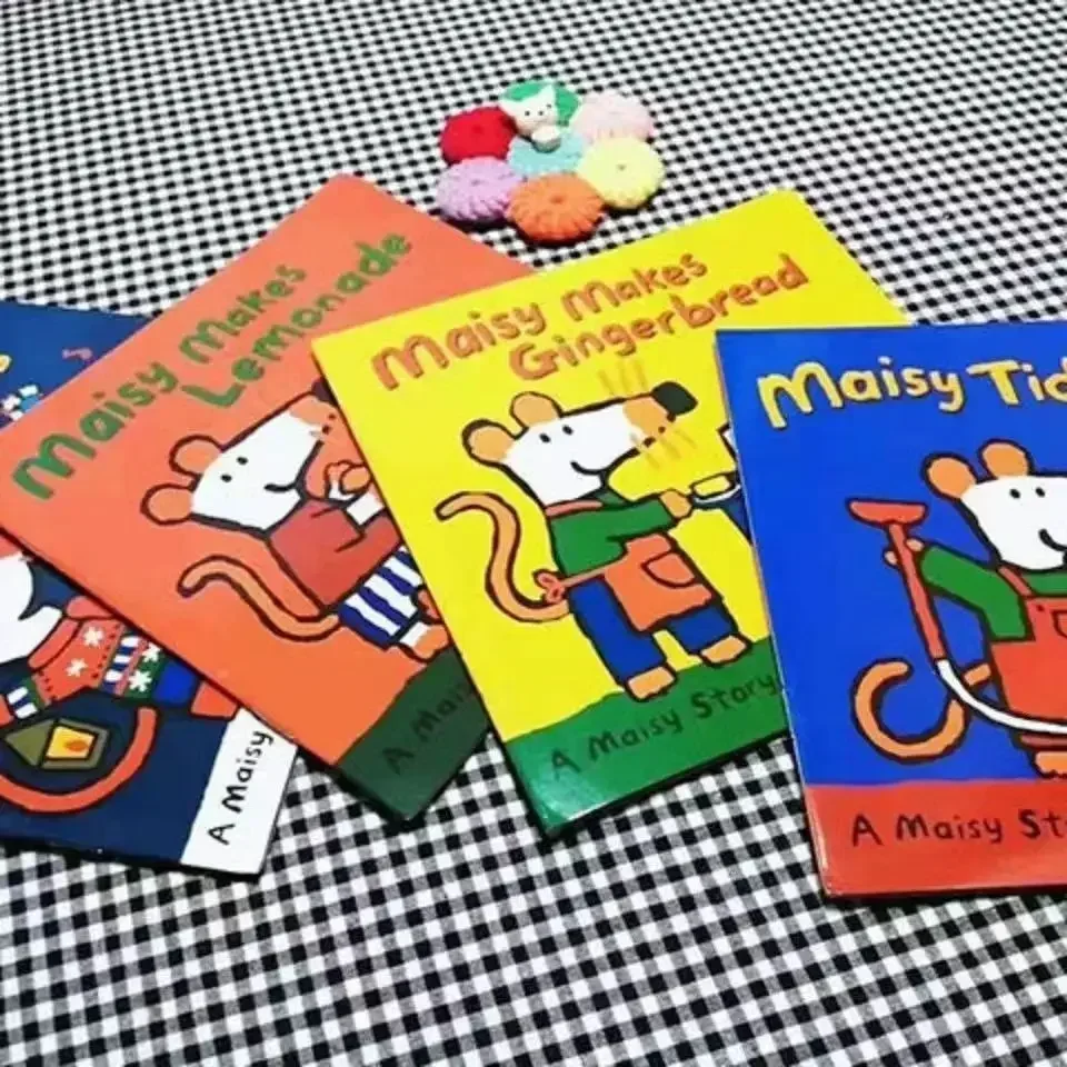 Books of36 Volumes of Maisy Mouse Bobo English Original Picture Book Reading Version Children's Enlightenment for Kids DIFUYA