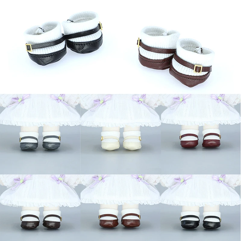 20cm Doll Shoes Clothes Accessories Shoes Fashion Boots DIY Doll Gift Toys High Quality Doll Boots