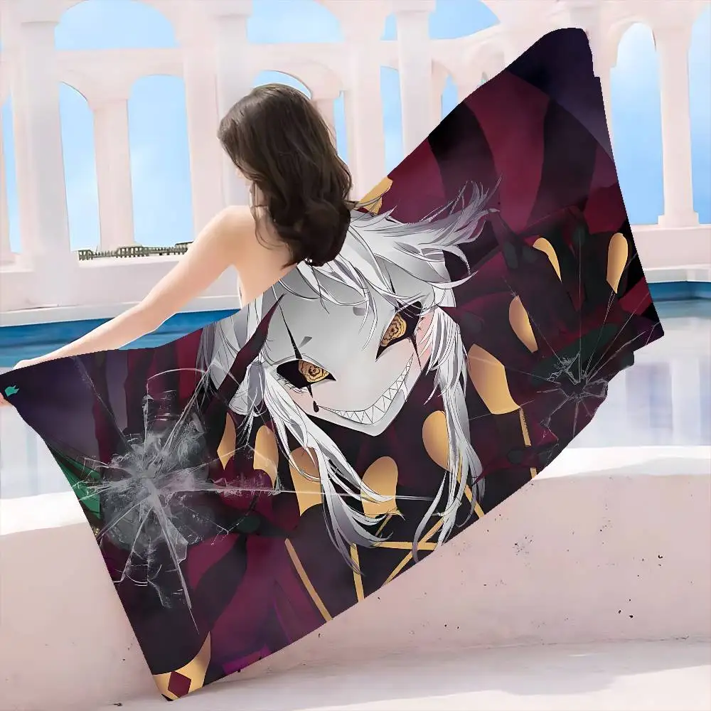 The Freak Circus Funny Game Microfiber Blanket Quick Drying Beach Towels Oversized Printing Super Absorbent Pool Towel Blanket