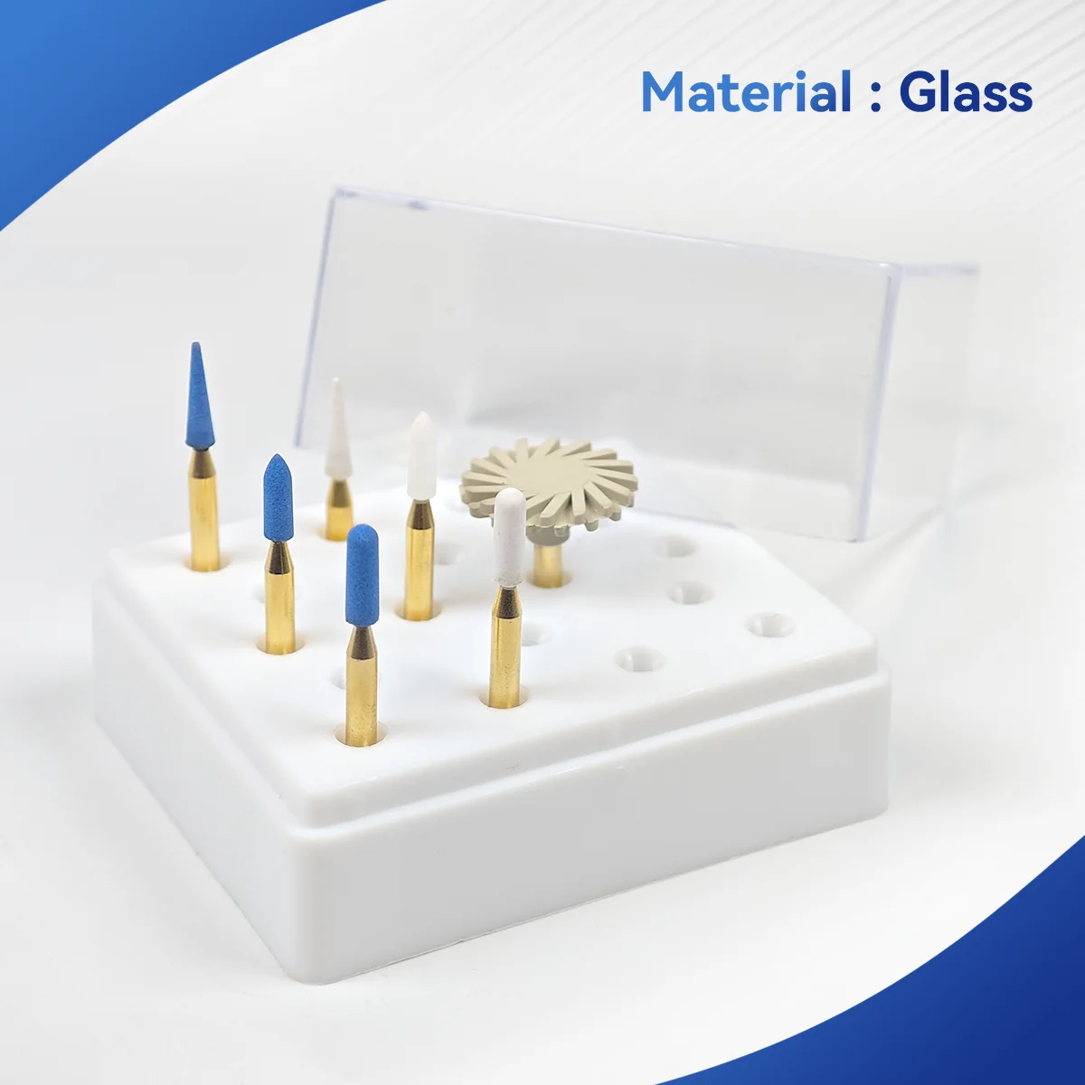 Dental Polishing Spiral Wheel Kit Prophy and Clean for Polishing&Finishing Orthodontic Adhesive Removes Calculus and Stains view 6