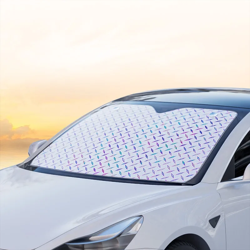 

1PCS Foldable Vehicle Front Window Sun Visors Portable Car Sun Shade for Chevrolet Volvo Toyota