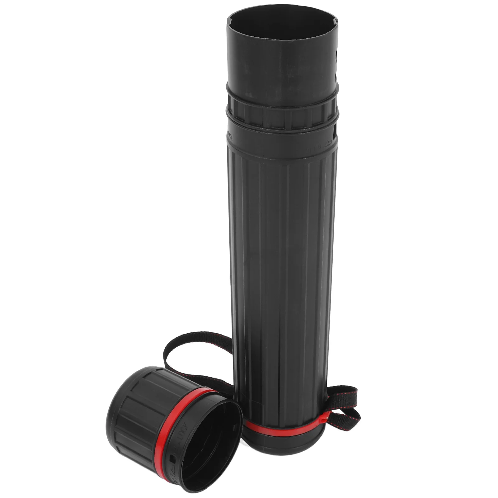 Adjustable Length Extendable Poster Tube Multifunctional Plastic Storage Case For Documents Blueprints Drawings Artworks