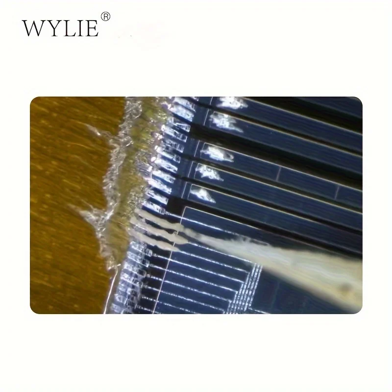 Wylie Nano Geleidende Zilveren Pasta Reparatie Kit Voor Iphone Flexibele Schermlijn Reparatie, Ongeladen Rubber Materiaal Reparatie Tool