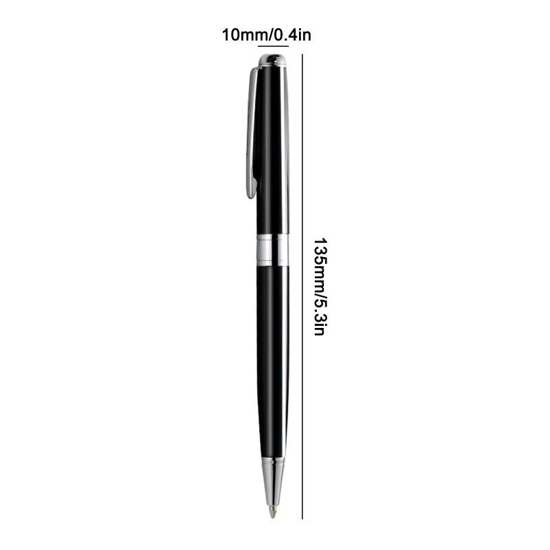 090F Metal Ballpoint Pen Solid Pen Clip Business Business Подписание перо для гостевого входа в систему для приема в ресторан в