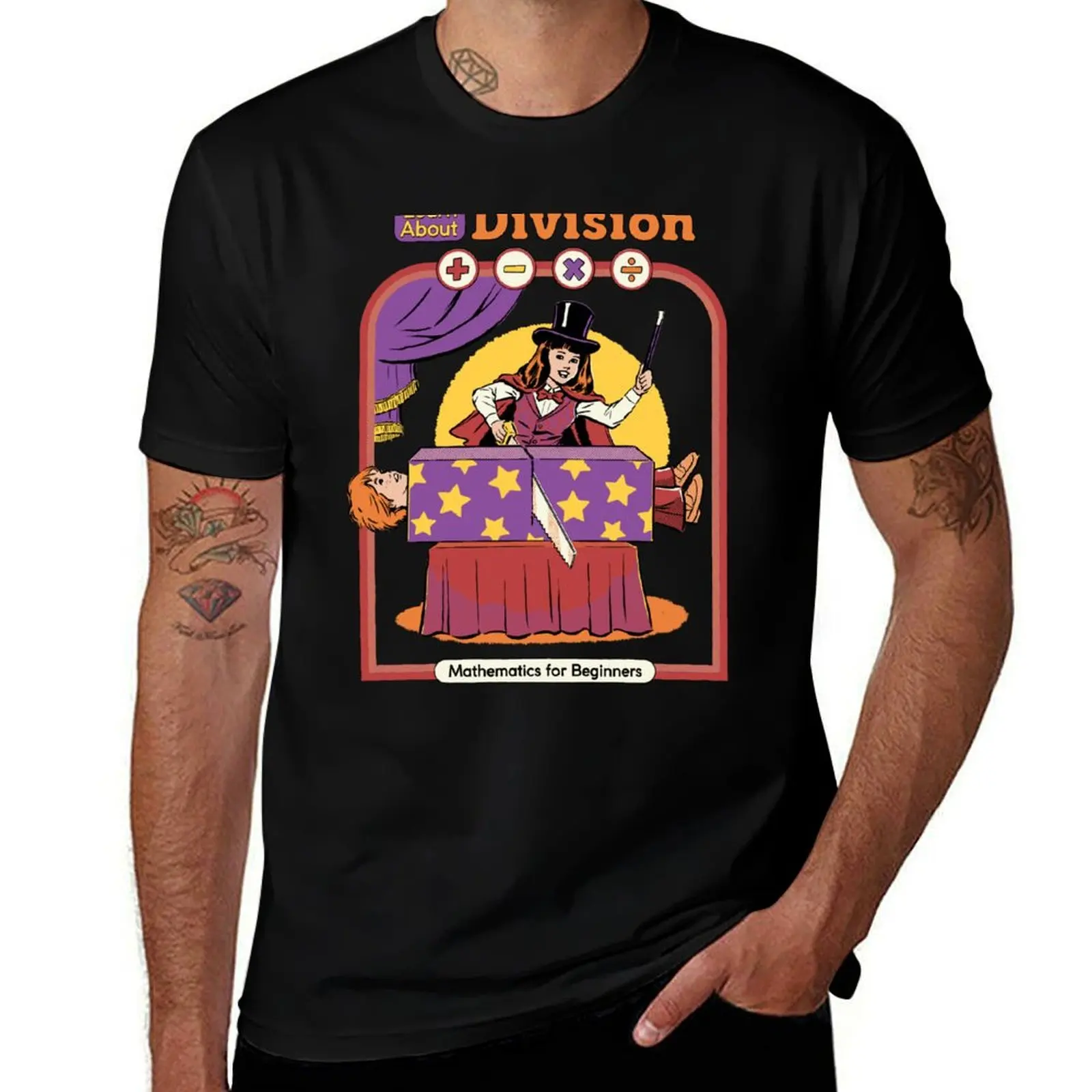 Learn About Division T-Shirt Quick Dry Travel T-Shirt