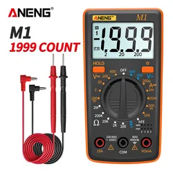 ANENG M1 AC/DC Digital Professional Multimetro esr Meter Multimetro Voltage Tester Auto True RMS Multimeter DMM 400a 10A Current