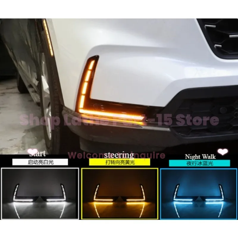 

Suitable for Honda's 23 Year CRV Dedicated LED Daytime Running Lights, Modified Front Fog Lights, Flowing Running Lights