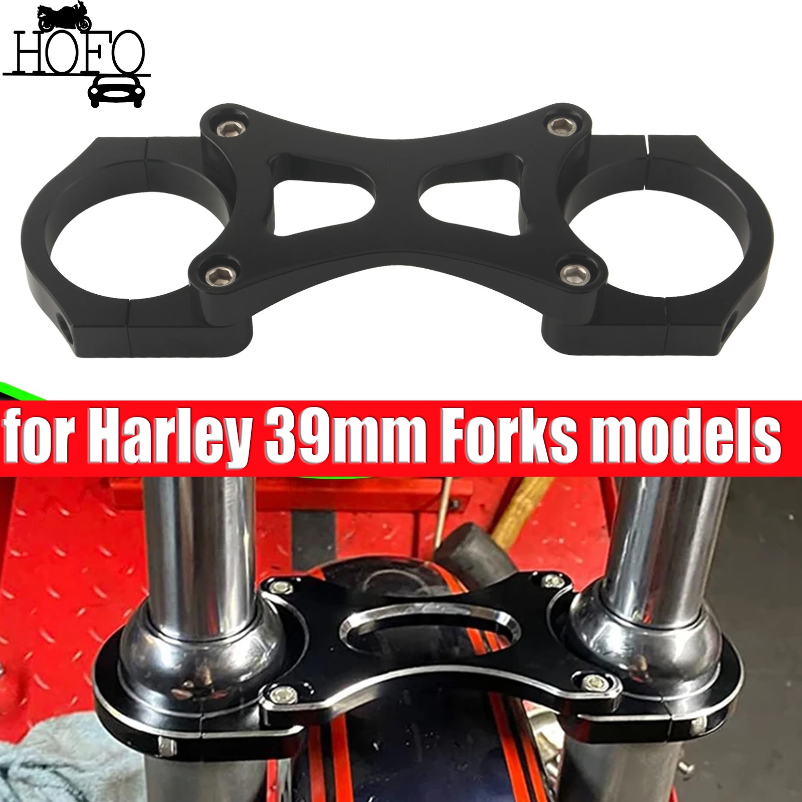 

for Harley 39mm Forks models Fits 1988-UP Sportsters Fork Brace For Front Ends 39mm Forks