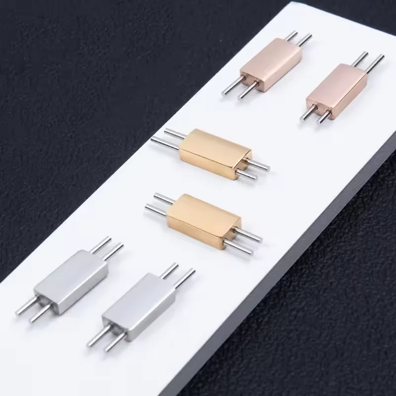 موصل الفولاذ المقاوم للصدأ نهاية رابط 13 مللي متر ل باتيك فيليب PP 5711 5712G 5980 المطاط/حزام من الجلد نوتيلوس الرجال سوار محول