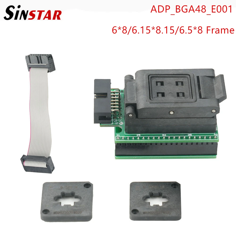

Адаптер XGECU BGA48 может работать только на модели progammer XGecu T48: ADP-BGA48-E001 for NOR и NAND Flash chips по лучшей цене