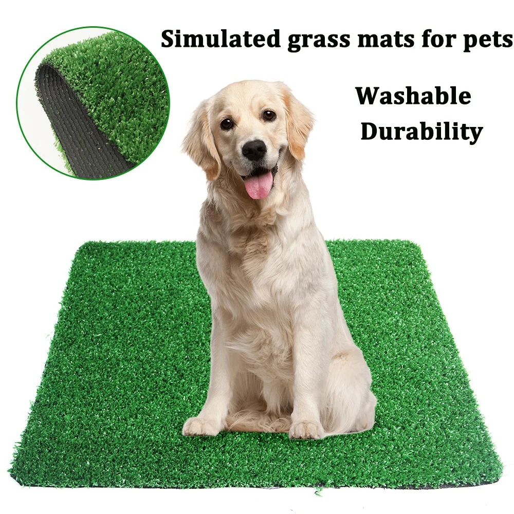 

PARKER Artificial Grass Lawn Carpet Dog Spot Defecation Toilet Dog Kennel Dog Mat Pet Lawn Washable Pet Products