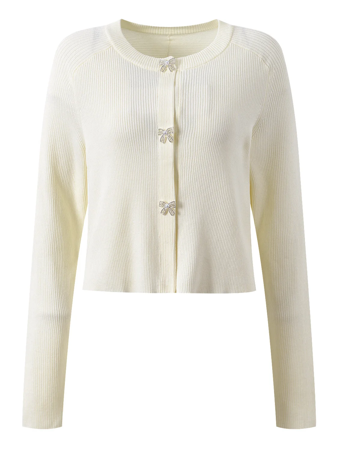 

Ранняя весна 2026, модный вязаный кардиган с узлом, круглый универсальный длинный све, женская одежда, трикотаж