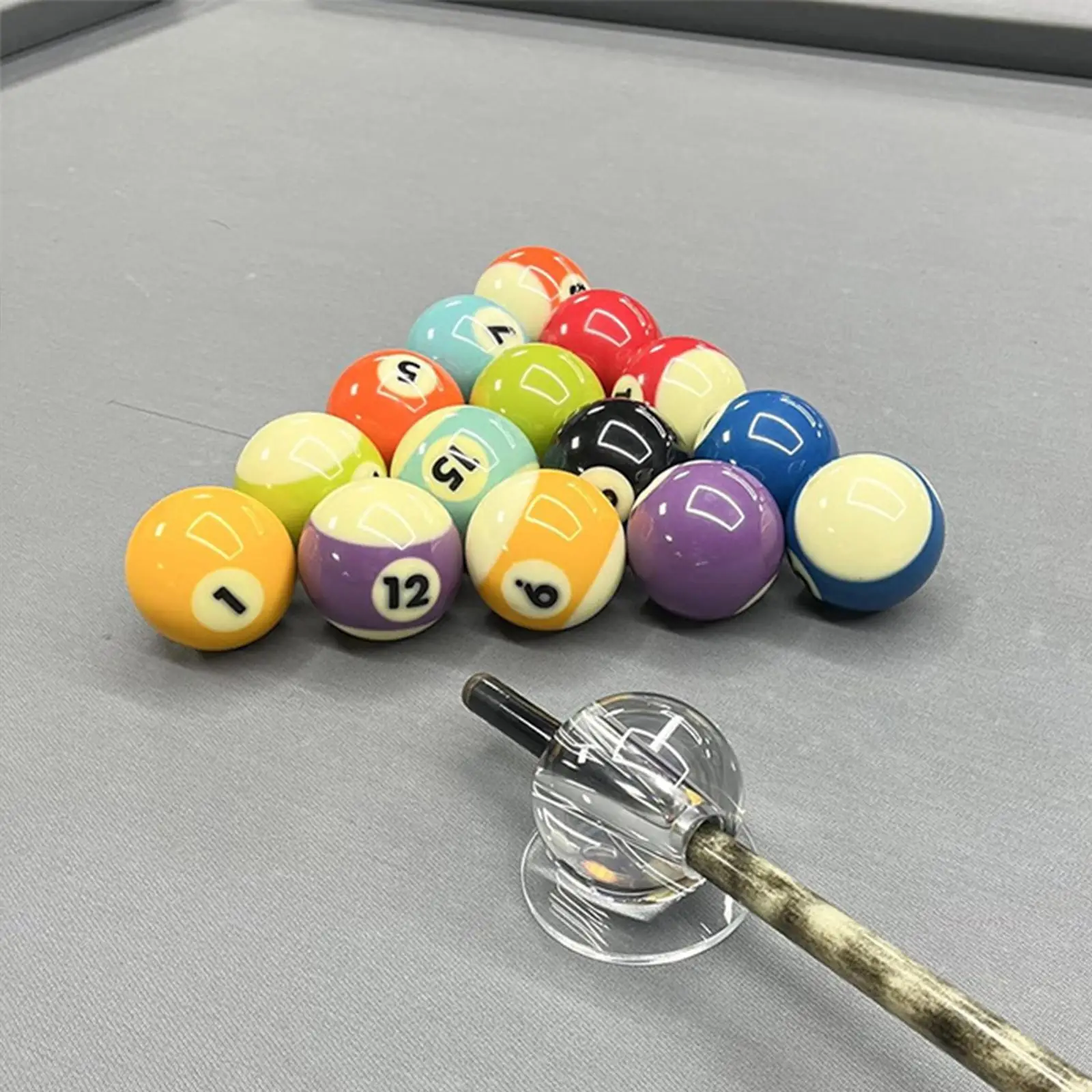 

Billiards Cue Stroke Trainer Acrylic Equipment Skill Improvement Tool for Snooker Table Practice and Cue Handling Support