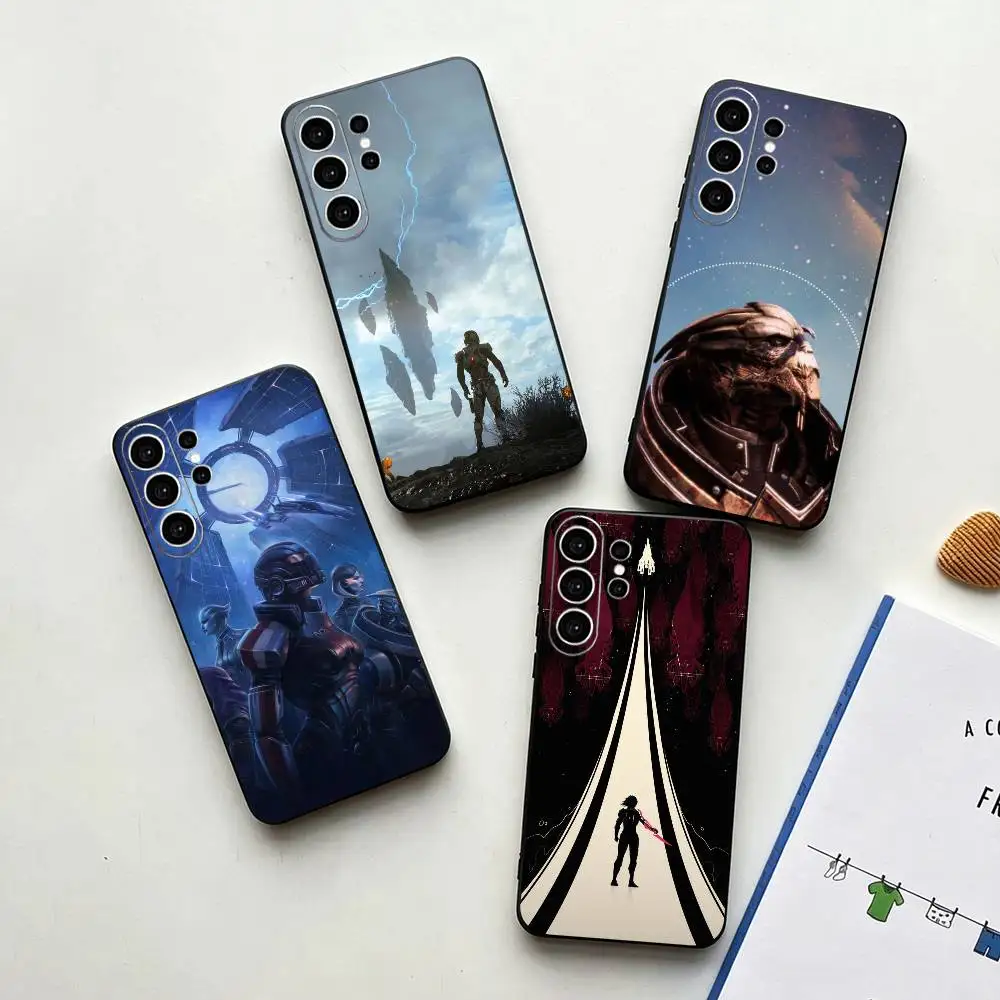 Game N7 Mass Effect  Phone Case For Samsung S26,S25,S24,S23,S22,S21,S30,Ultra,Plus,Fe,Soft Silicone Black Cover