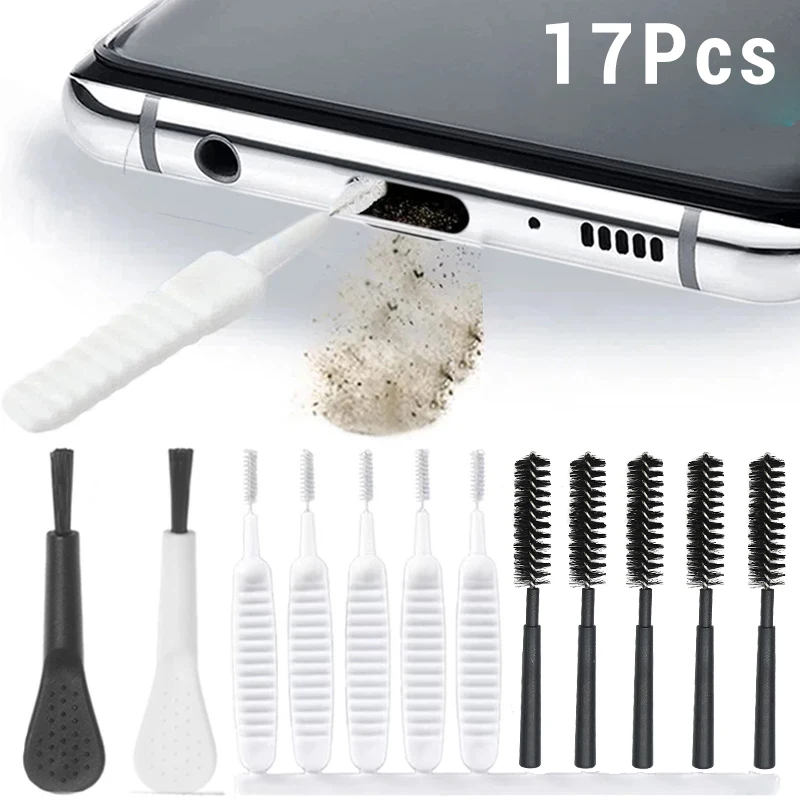 Mini Cleaning Brush Cell Phone Charging Port Dust Cleaning Brush Shower Dust Cleaning Brush Computer Keyboard Cleaning Tool