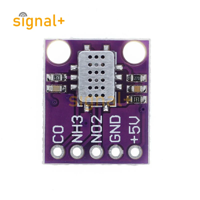 MICS-6814 Gas Sensor Carbon Monoxide CO VOC NO2 NH3 Nitrogen Oxygen Air Quality Detection Numerical Sensor Module for Arduino