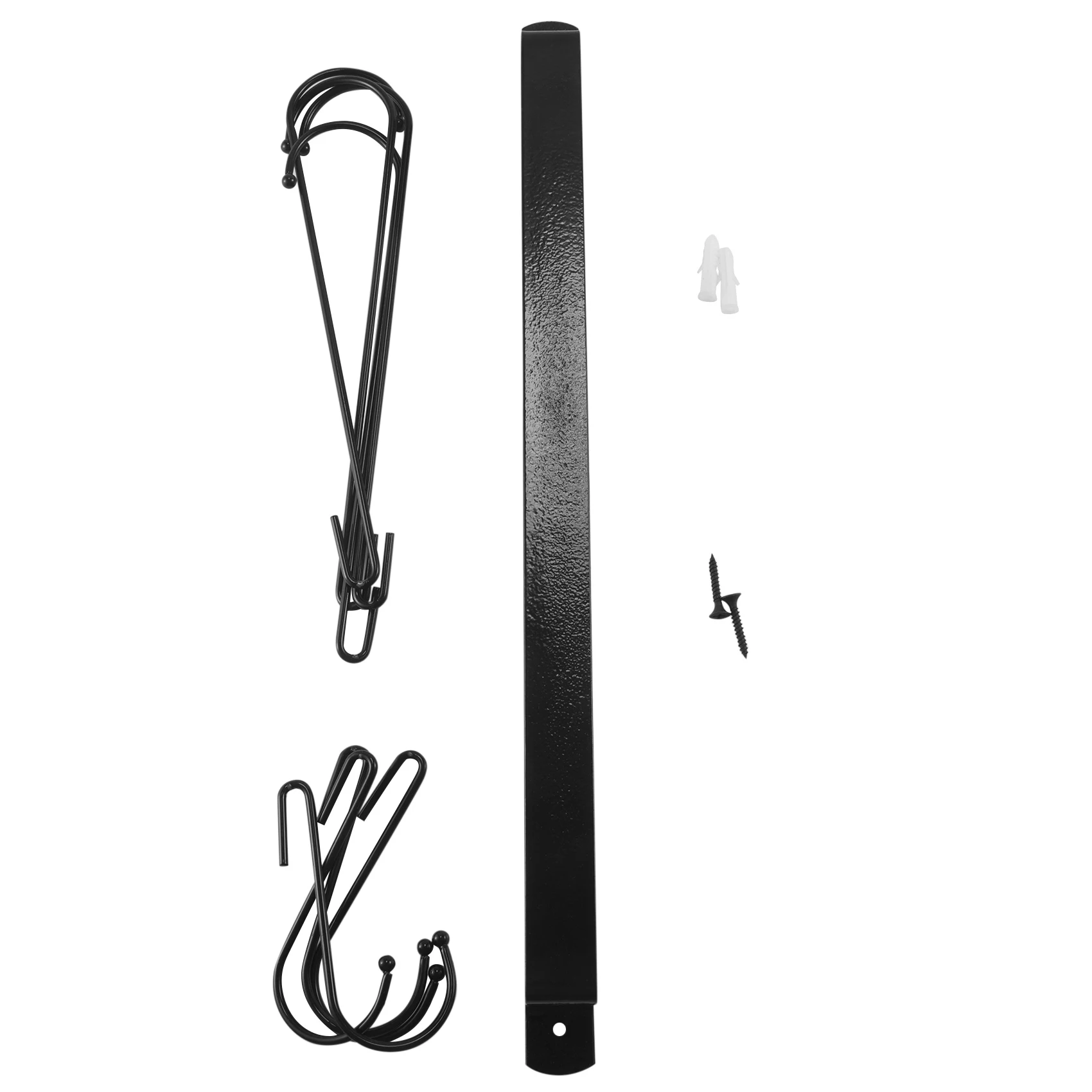 Kaffeetasse halter, an der Wand montierter Kaffeetasse halter mit flexiblen Haken, für Tassen, Tee tassen, Küchen utensilien (16 Zoll/schwarz)