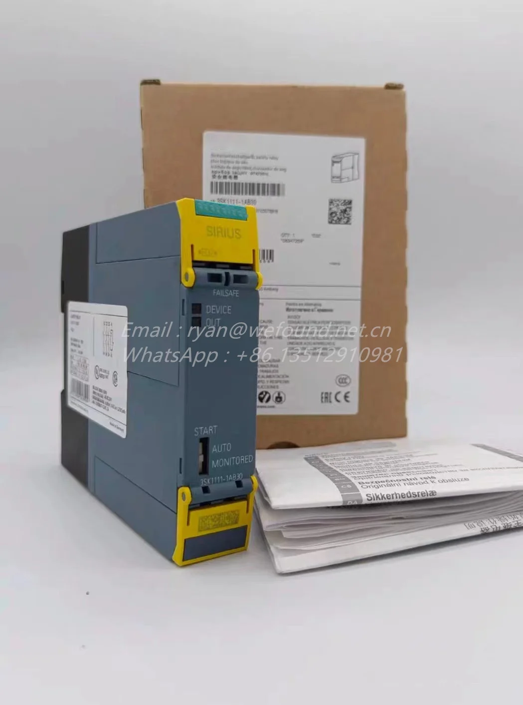 

3SK1111-1AB30 for SIEMENS SIRIUS safety relay