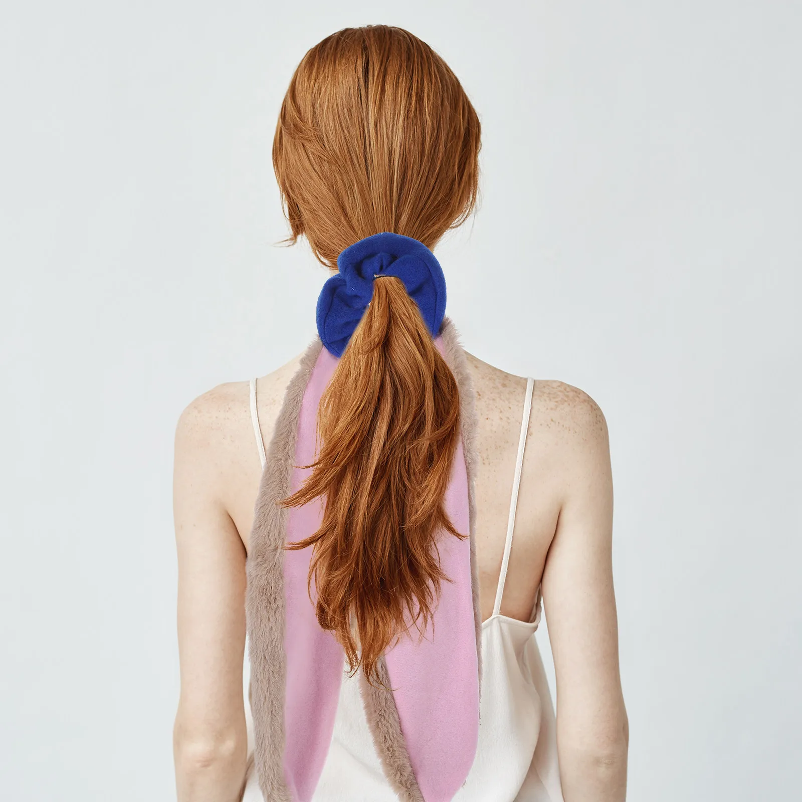 

Long Bunny Ears Headband for Women Soft Cloth Hairband with Pink Decoration Secure Fit Party Cosplay Daily Wear Easter Headband