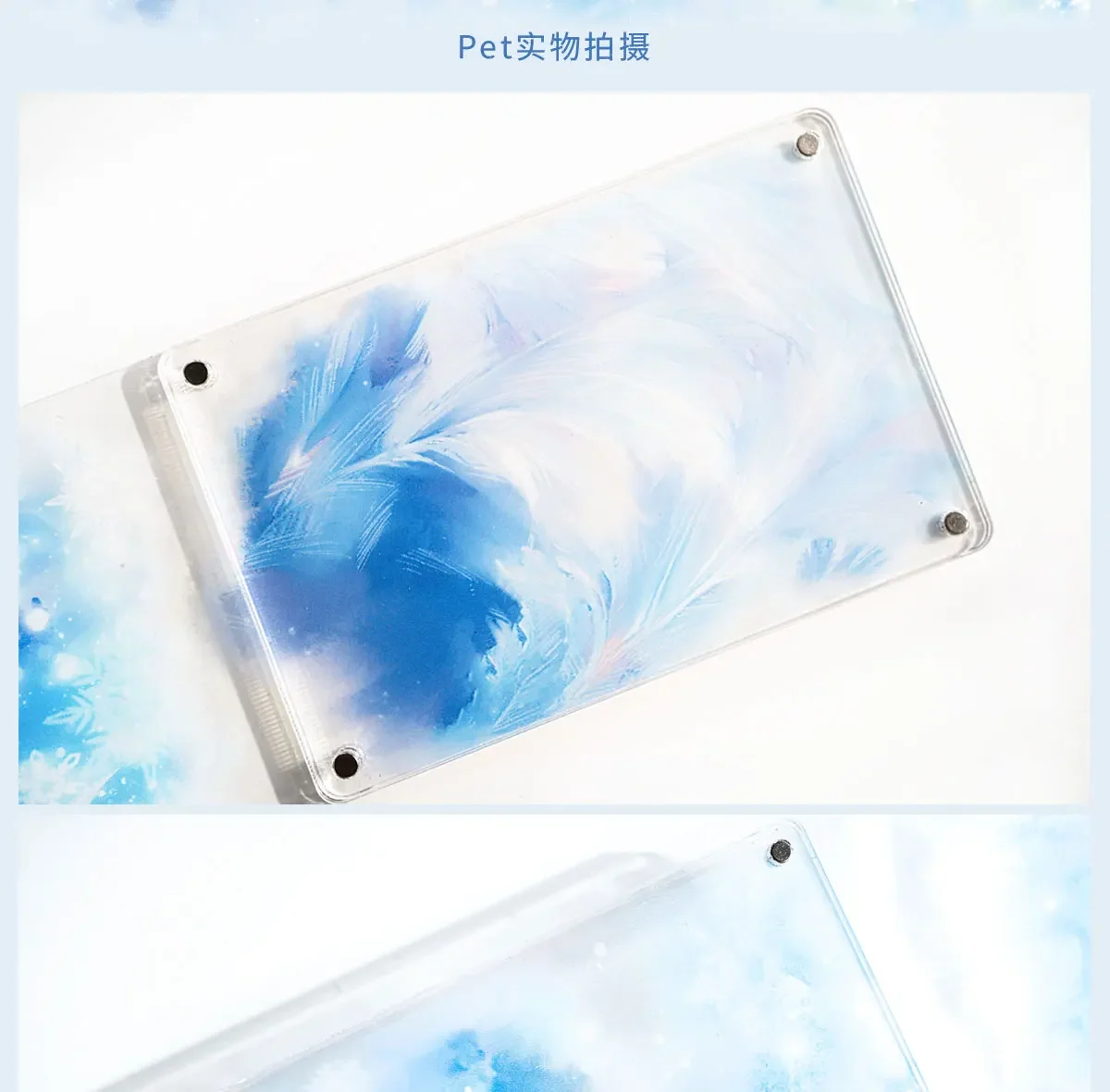 Fita PET Washi Frost Descends de 5 m