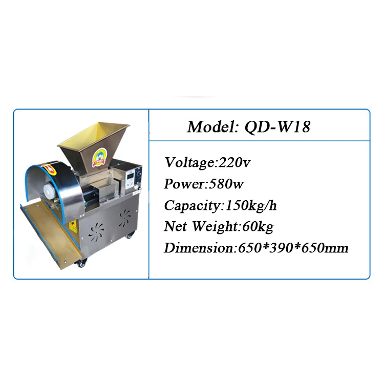 Automatic Commerical Baking Equipment Price Electric Bread Pizza Dough Rounder and Divider Machine