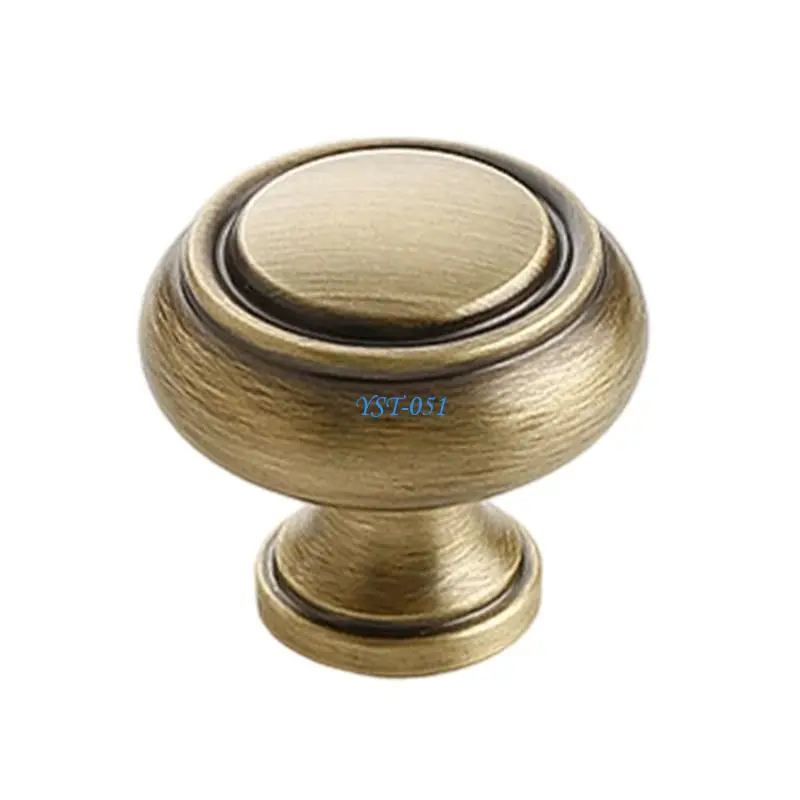 

E15A Resistant Brass Cabinets Pulls Ergonomic French Handle for Wardrobe
