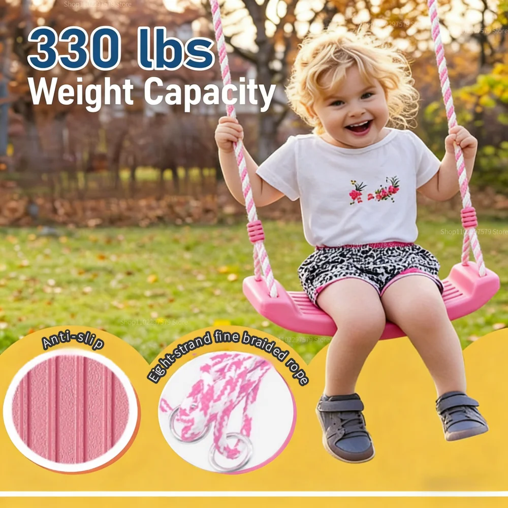 Children's Swing Toys Garden Hanging Rainbow Swing, Convenient Indoor and Outdoor Baby Swing, Children's Outdoor Game Toys