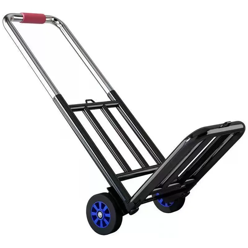 

Foldable Hand Truck Portable Luggage Cart Heavy Duty Pull Truck