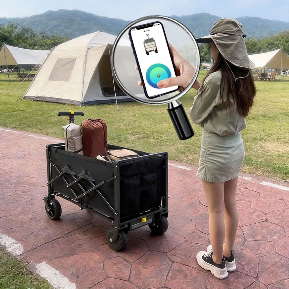 T-shaped handle electric camper van APP remote control parameter settings: 30W hub motor, IP65 quick disassembly