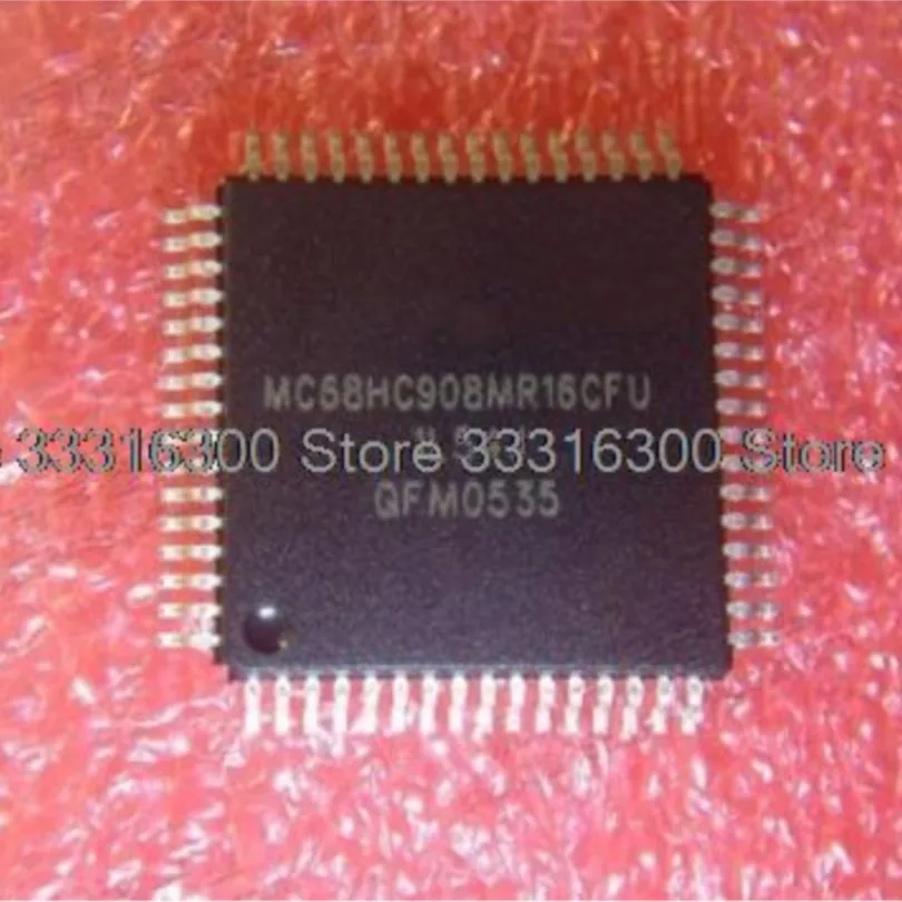 3PCS New MC68HC908MR16CFU  QFP64 Microcontroller chip IC