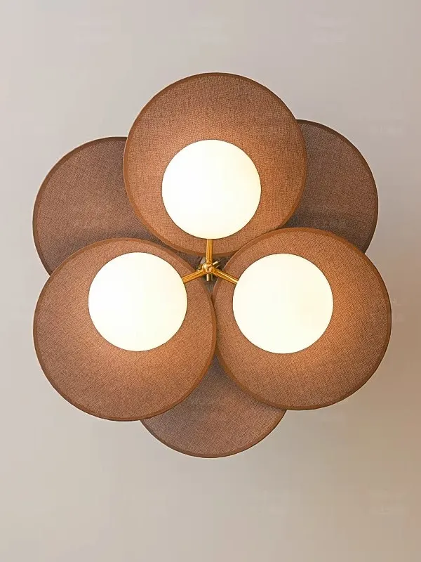 خمر الروطان ثريا تركب بالسقف تركيب المصابيح وابي سابي اليابانية فقاعة مصباح السقف لغرفة النوم المطبخ ديكور المنزل