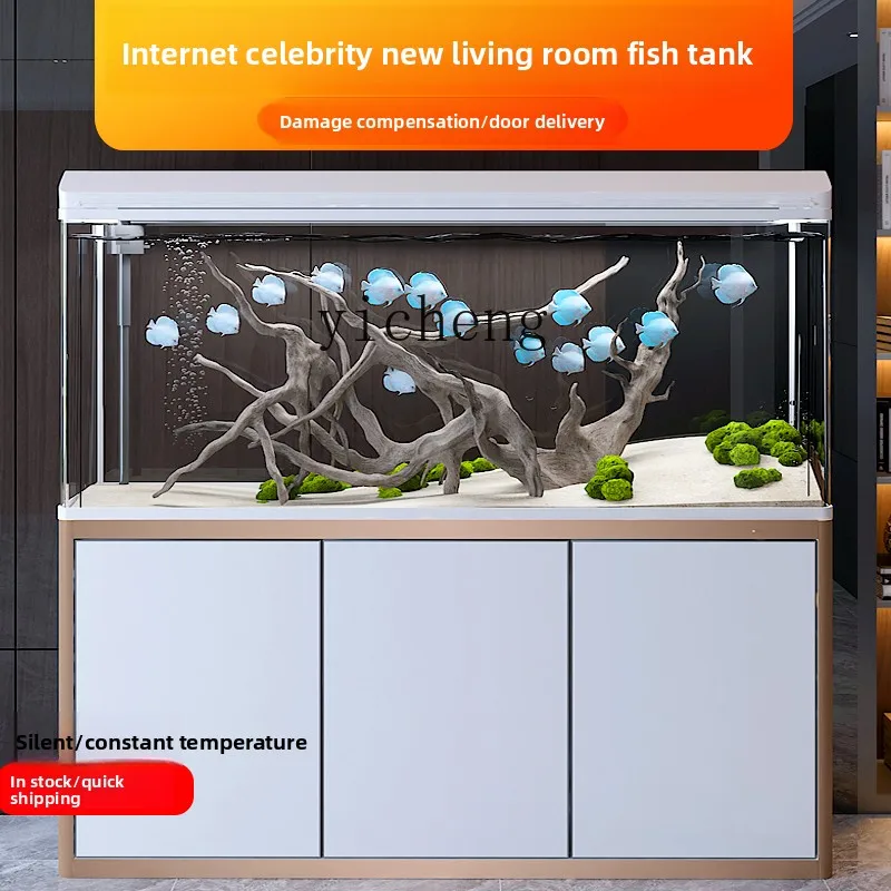 Zc Fish Tank Living…