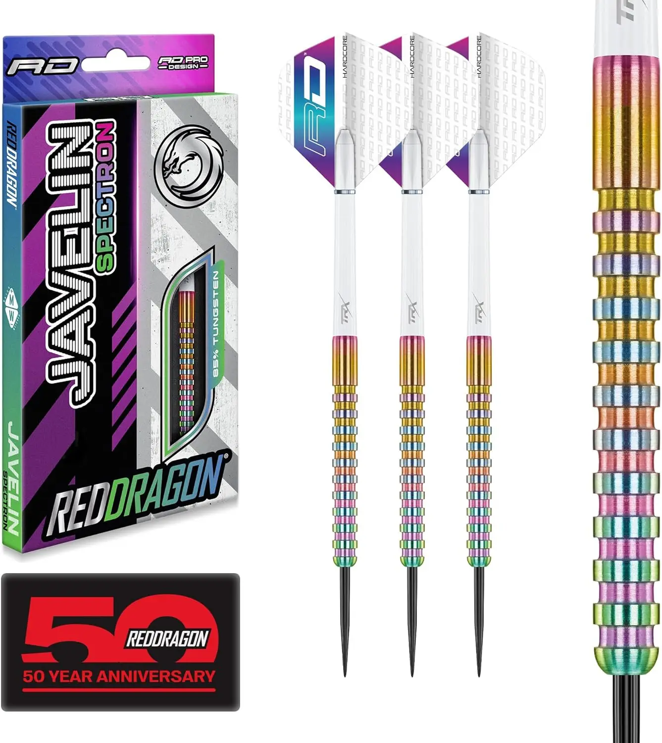 

Premium Tungsten Steeltip Darts Set 22g with Flights and Stems