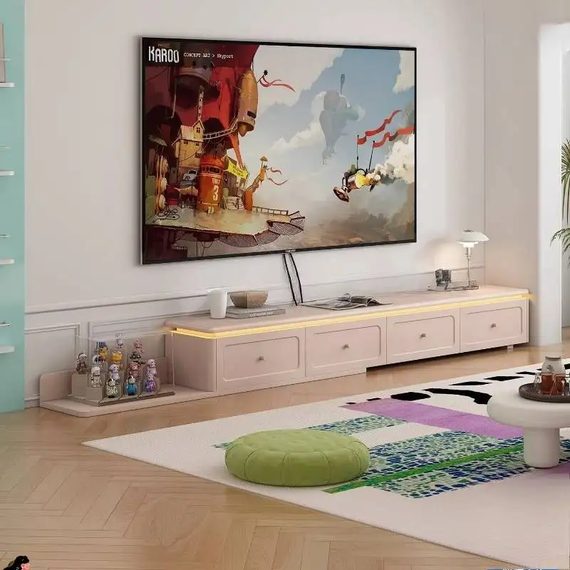 

Storage Decoration Tv Cabinet Simple Minimalist Designer Modern Tv Table Apartments Lounges Muebles Para Hogar Room Furniture