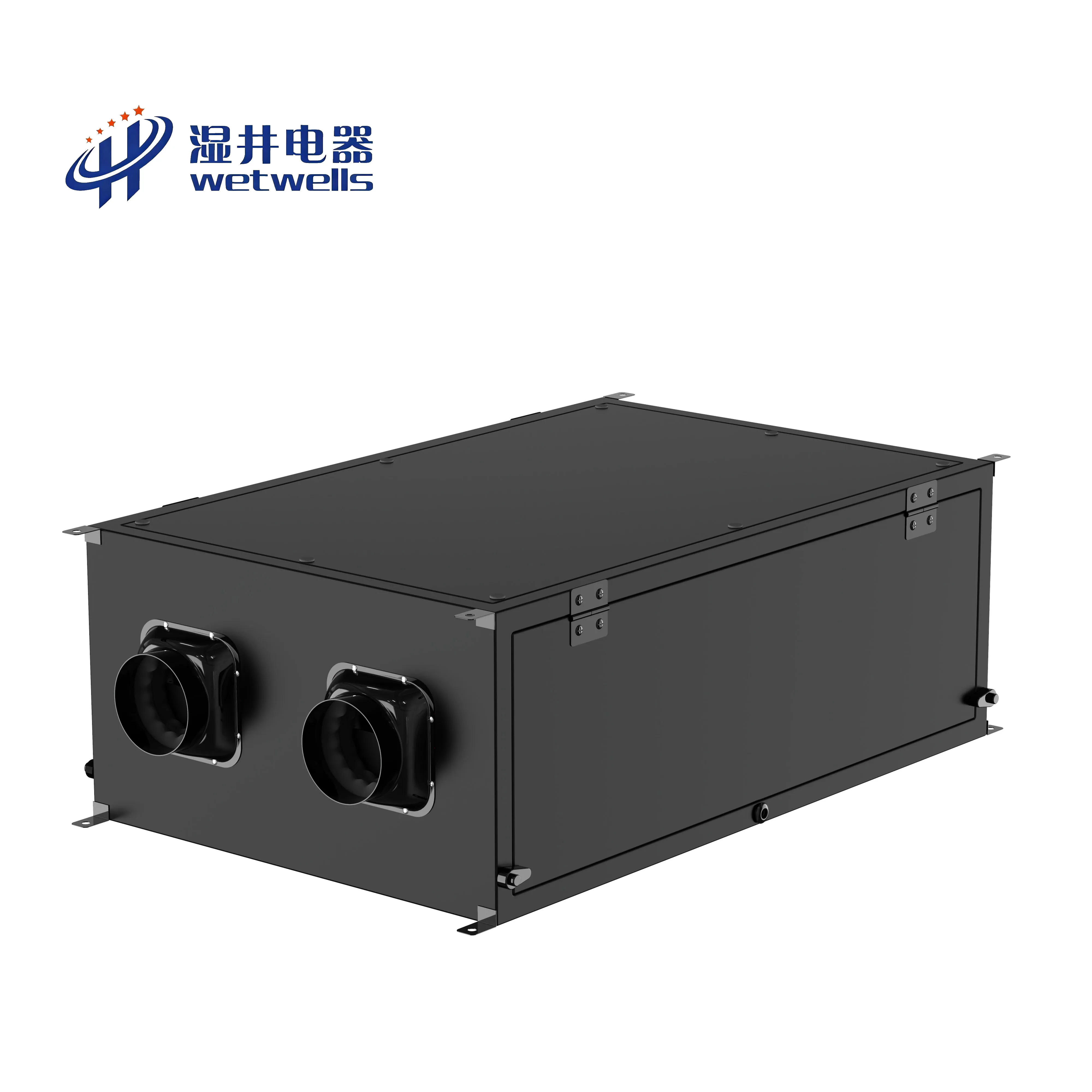 

WETWELLS Stock Fresh Air Dehumidification Integrated Machine Two-way Ventilation Temperature Control Dehumidifier Customizable