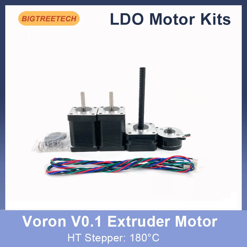 BIQU VORON V0.1 Extruder Motor Kit LDO Motor 180°C High Temperature LDO-36STH20-1004AHG Nema17 3D Printer Stepper Motor