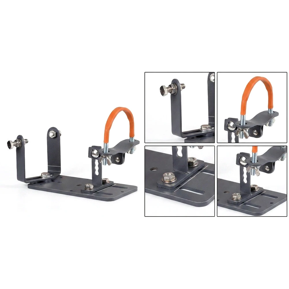 Stable Grinding Base Angle Grinder Stand Robust Metal Base Dual-bolt Locking Non-slip Handle For Versatile Expansion