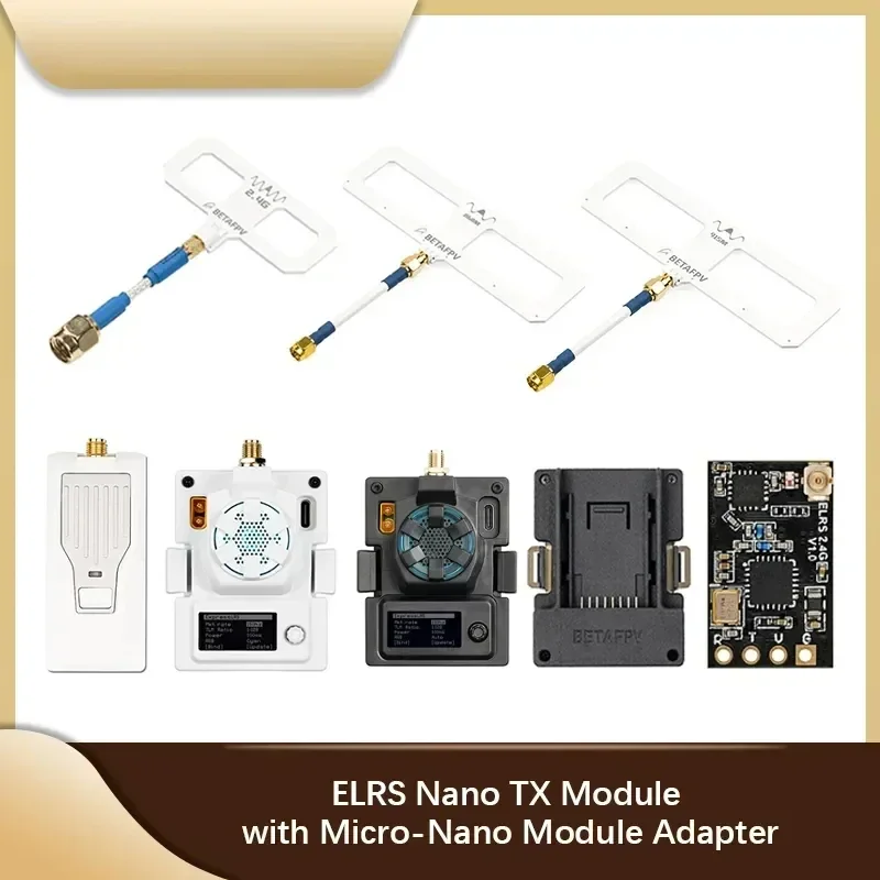 BETAFPV ELRS Nano TX Module ELRS 2.4G 915MHz 868MHz Adapter modułu Micro-Nano