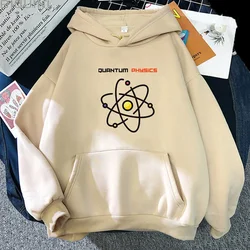 Physics Maths Quantum Equations Universe Lagrangian Aesthetic Graphic Hoodies Unisex Autumn Winter Anime Pullovers Men Clothes