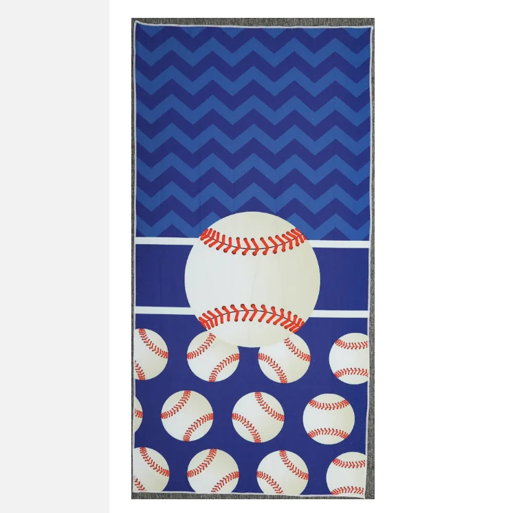 

Beach Towel Women's Football Print Microfiber Shawl Seaside Holiday Swimming Leisure Fashion Beach Clothes Spring Summer P9