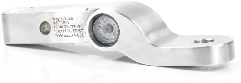 

Шаровое крепление с фиксированной высотой — Крепление для буксировочного шара из нержавеющей стали со встроенной весой языка — разработанное для 2-дюймовых приемников — 10.0