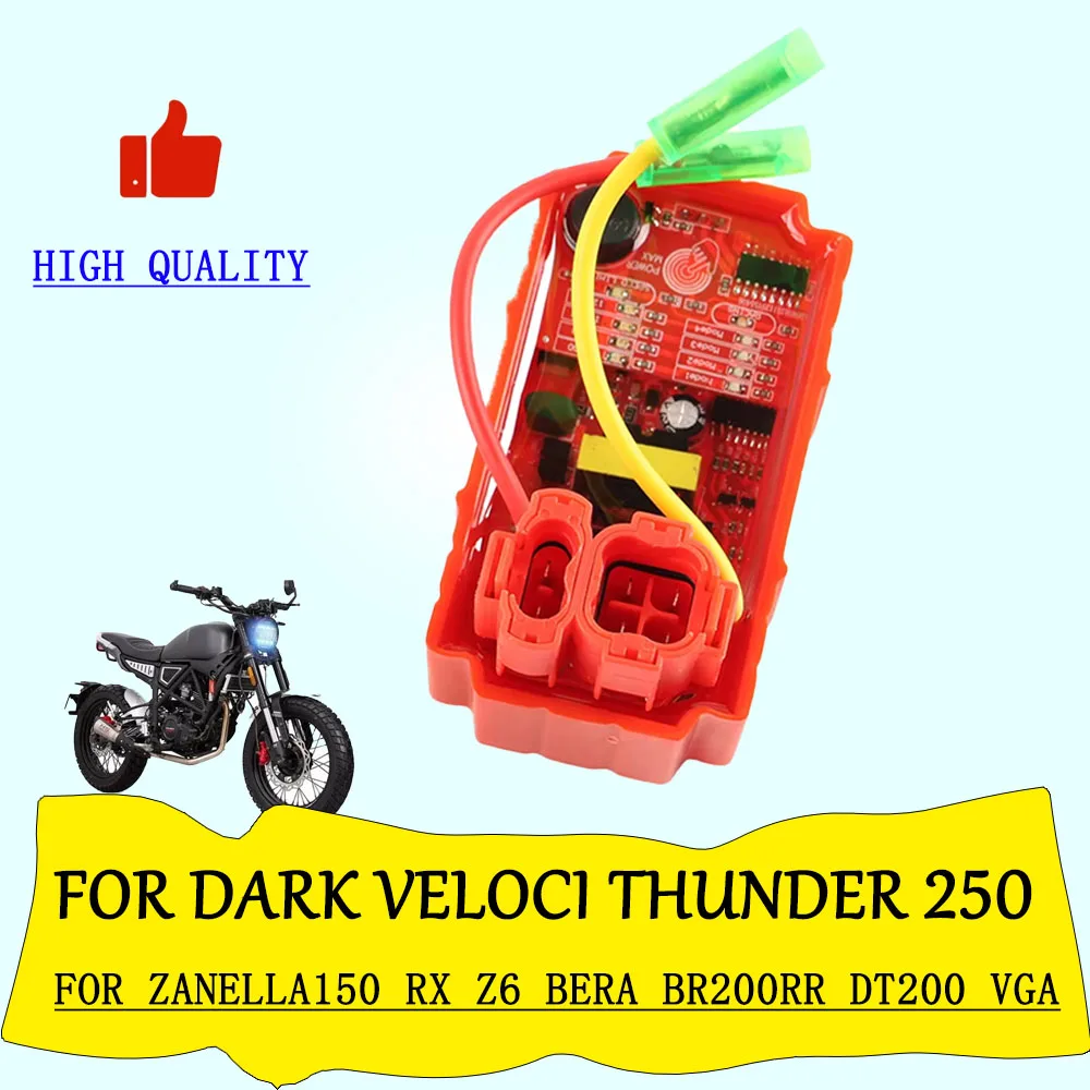 Encendido de patinete, límite de velocidad CDI de 6 pines, tacto inteligente de carreras para Dark Veloci Thunder 250 Zanella150 RX Z6 BERA BR200RR DT200 VGA