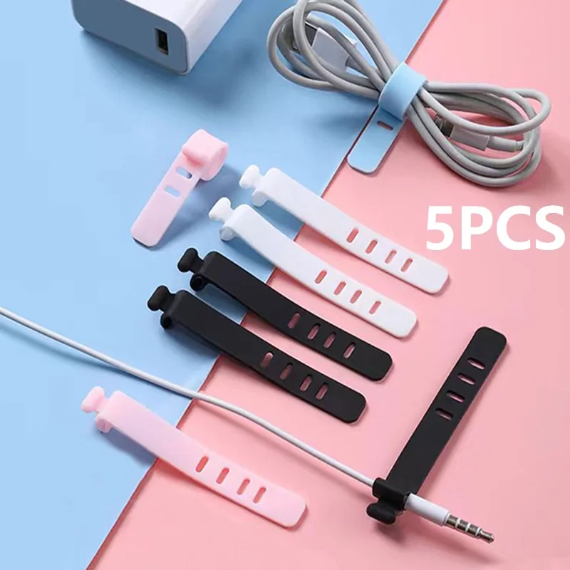 

Органайзер для кабелей, 5 шт., для укладки спиральных кабелей, под стол, ZMLXQ04