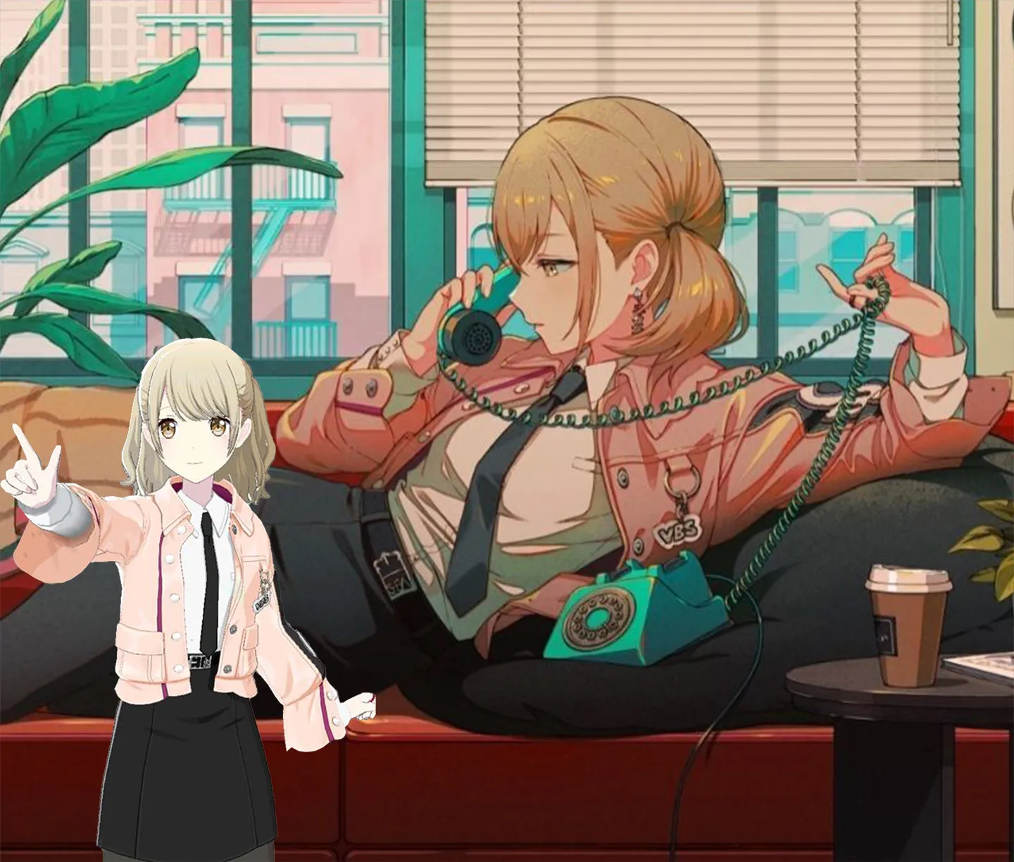 

Game Project Sekai Colorful Stage! Azusawa Kohane Cosplay Costume Uniform Halloween Party for Women Men Carnival Props